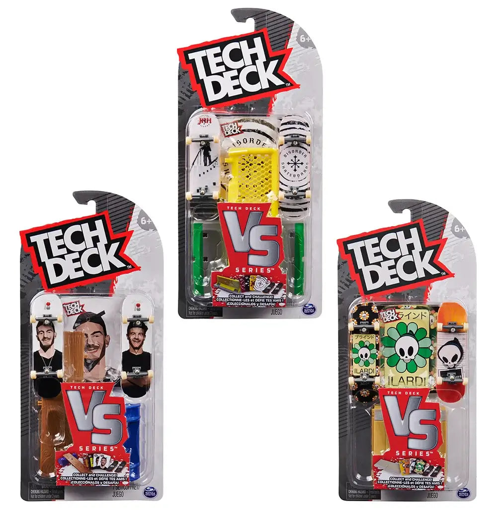 TECH DECK - ENS PLANCHES À ROULETTES À DOIGTS - VERSUS SERIES ASST TECH DECK - ENS PLANCHES À ROULETTES À DOIGTS - VERSUS SERIES ASST