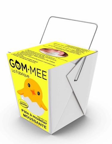GOM.MEE - Boîte pour Fabrication de Pâte à Modeler Moussante, Poussin