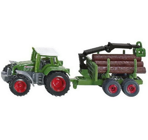 Tractor with Forestry Trailer
