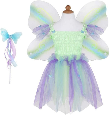 Green Butterfly Dress Wings & Wand Set