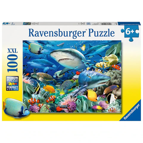 Récif requin puzzle 100 pièces