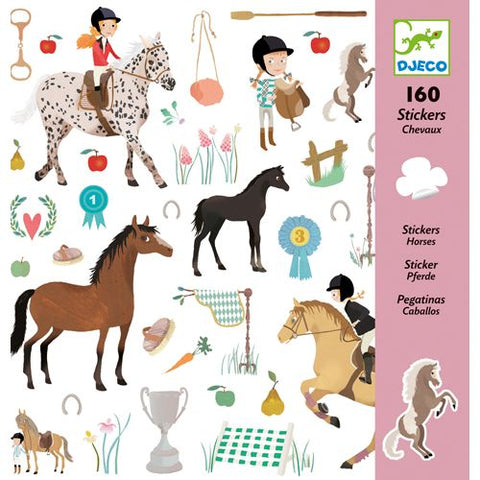 Djeco 08881 Stickers / Horses