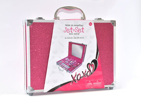 XOXO - Valise de maquillage jet-set avec miroir