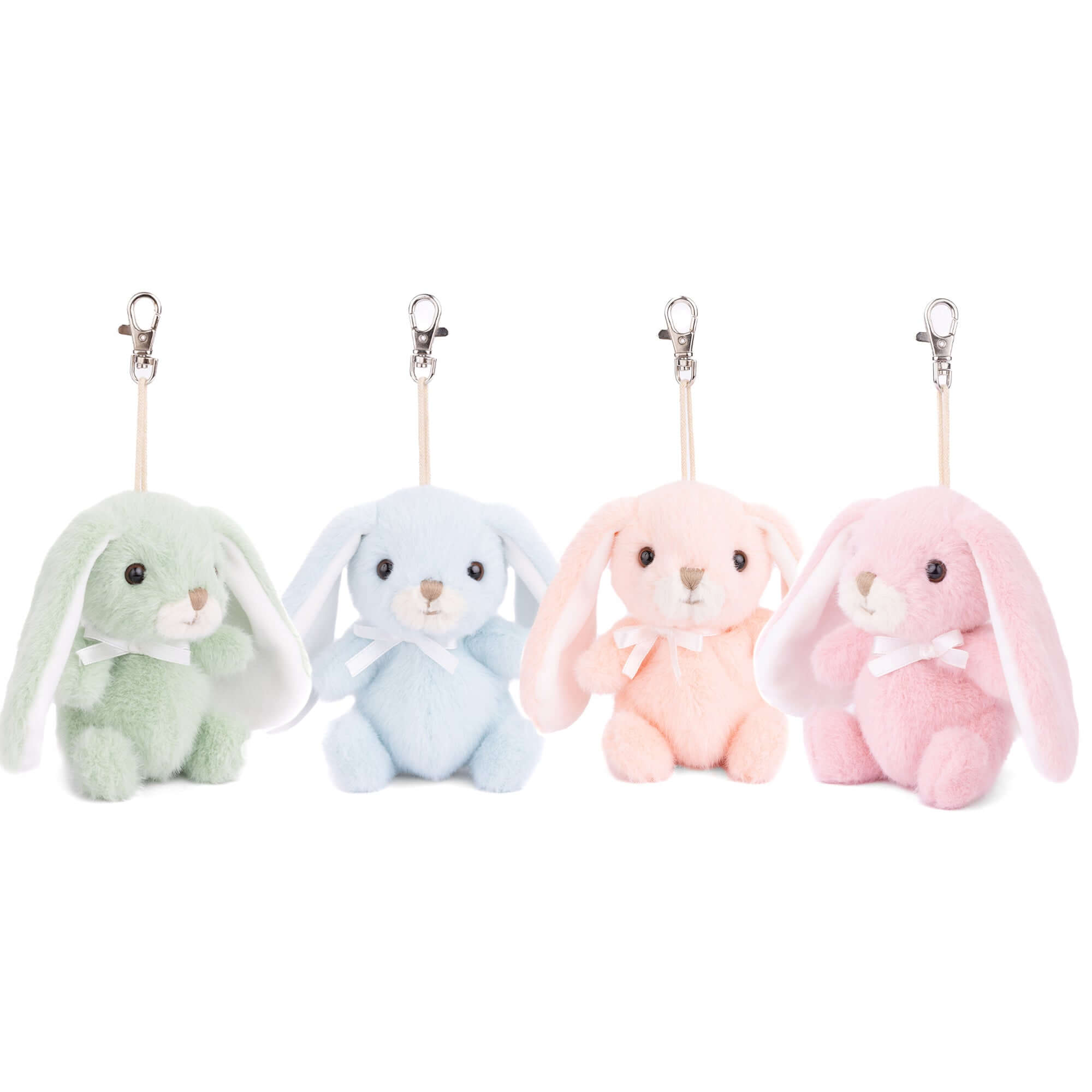 Bukowski-bouncy bunny bag charm rose | Chat Perché