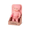 LullaBaby - Poupée bébé 35.5 cm - Pyjama rose à imprimé cœurs