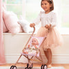 LullaBaby - Poussette étoile pliable pour poupée nouveau-née 35.5 cm