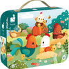 Janod - 20 Piece Puzzle, Welcome to the Farmyard