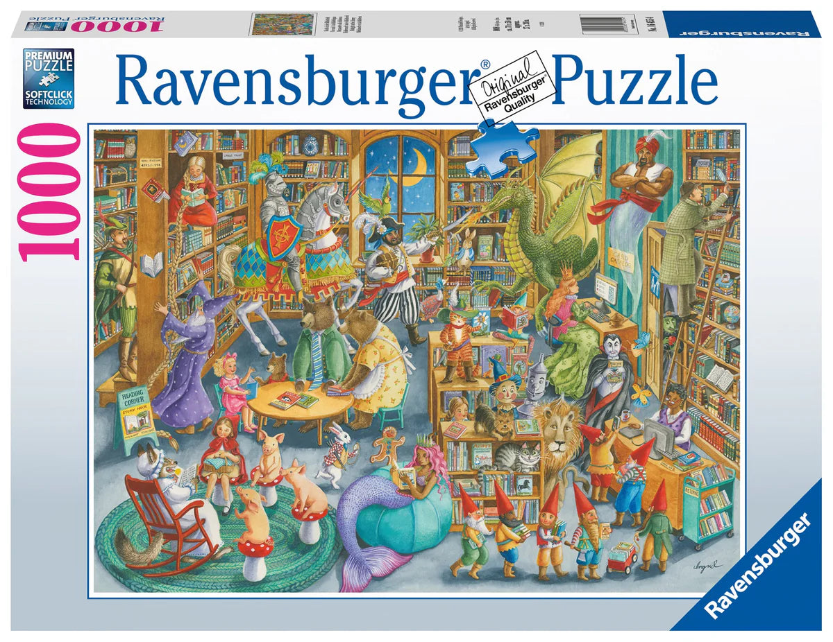 ravensburger-the bookstore at night
