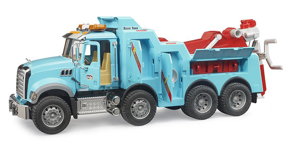Bruder - MACK Camion de remorquage lourd avec sons et lumières