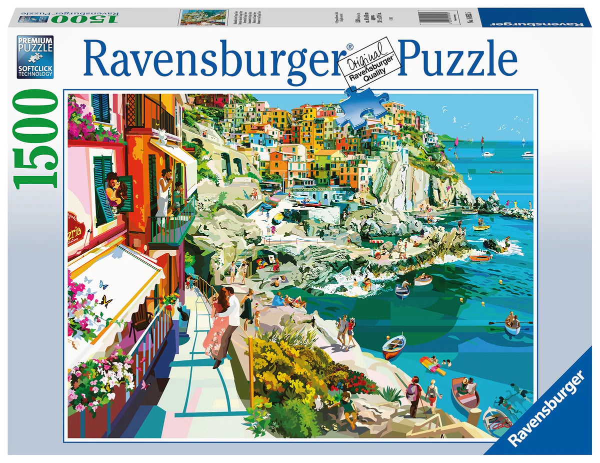Ravensburger Romance in Cinque Terre 1500-piece puzzle
