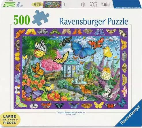 Ravensburger-Casse-Tete Place Des Papillons 500 Mcx
