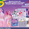 Crayola - Ensemble couleurs et croquis - K-Pop Demon Hunters