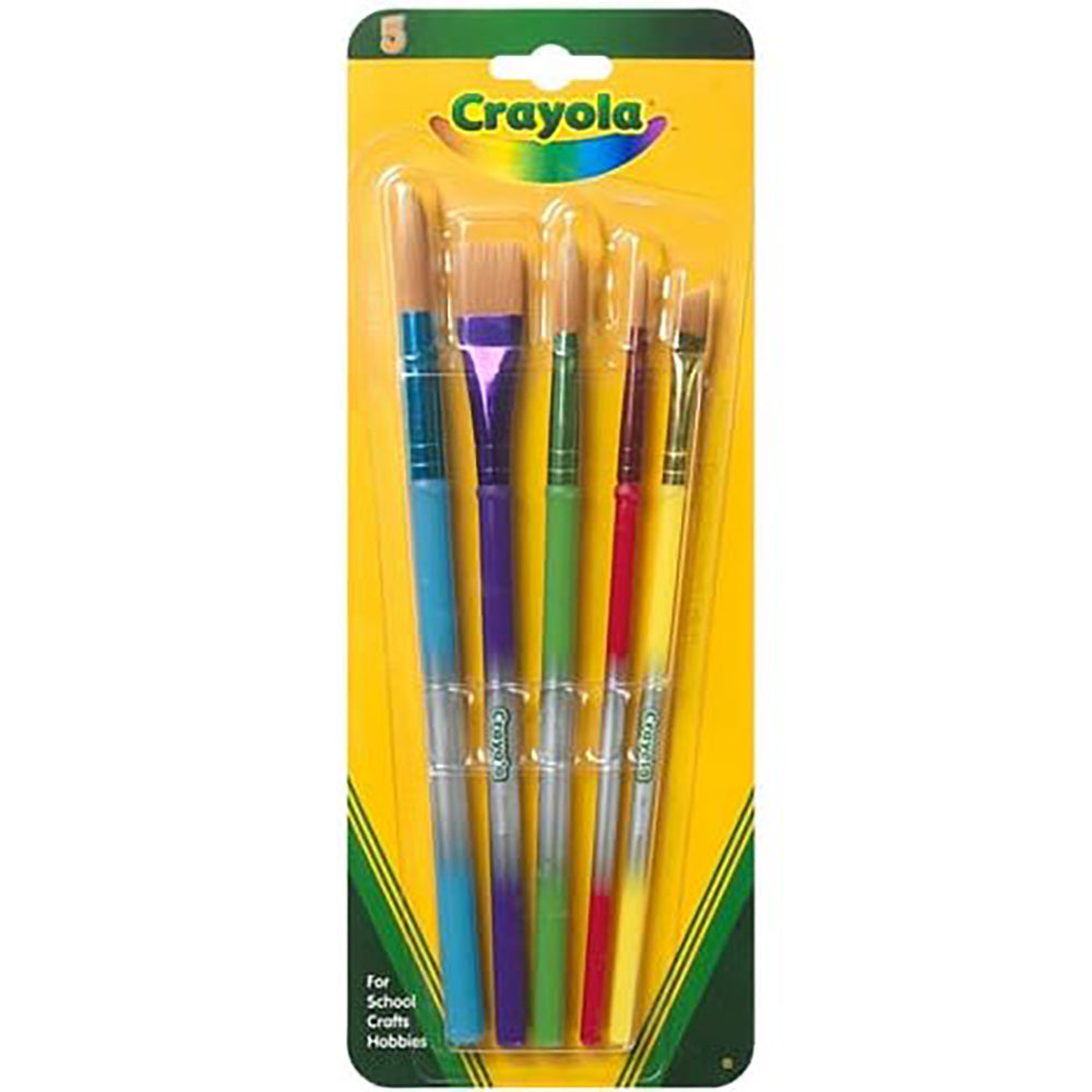 Crayola - Assortment of 5 brushes - Premium