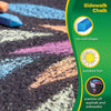 Crayola - Box of 24 sidewalk chalks
