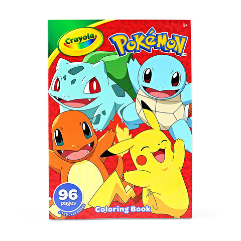 Coloring Book 96 Pages - Pokémon