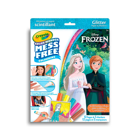 Color Wonder - Frozen Assorted Glitter Paper