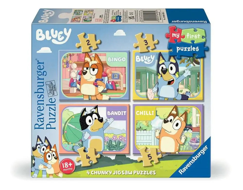 Ravensburger-Bluey, 2, 3, 4 et 5 pièces