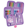 Trousse à crayons 3 volets - Party Pyjama - Nebulia & Cristalia - N.S.