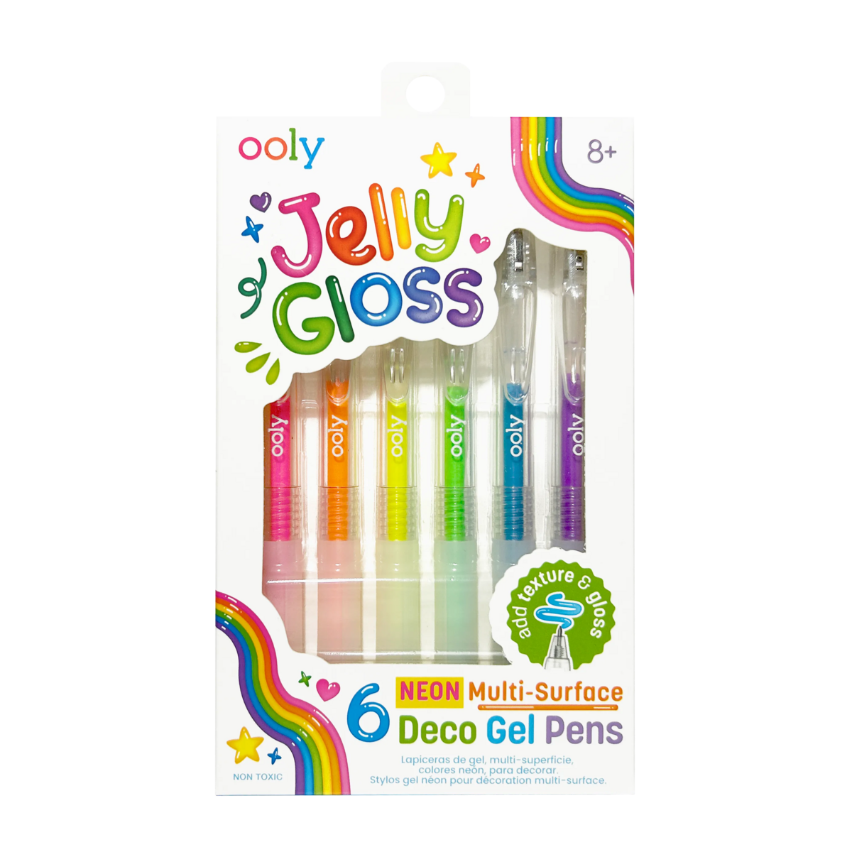 Ooly - Stylos gels multi-surfaces Jelly Gloss
