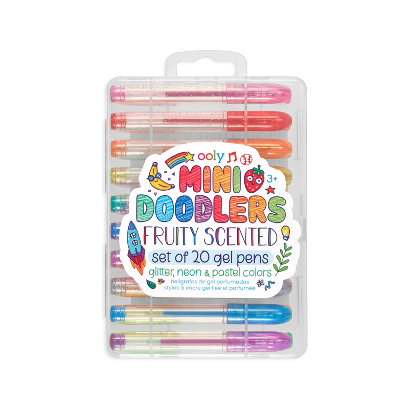 Ooly-Mini Doodlers: Fruity Scented Gel Pens (Set of 20)