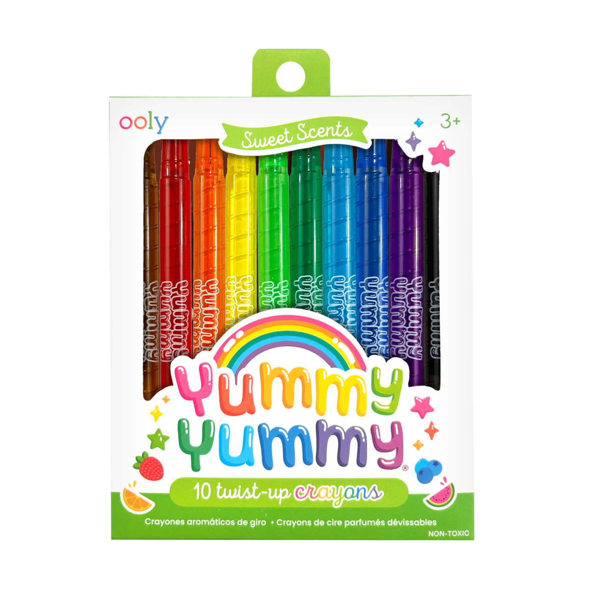 Ooly - Yummy Yummy Crayons parfumés rétractables