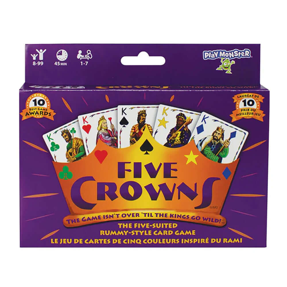 JEU FIVE CROWNS (BILINGUE) - JEUX DE SOCIÉTÉ / Adultes (général JEU FIVE CROWNS (BILINGUE) - JEUX DE SOCIÉTÉ / Adultes (général