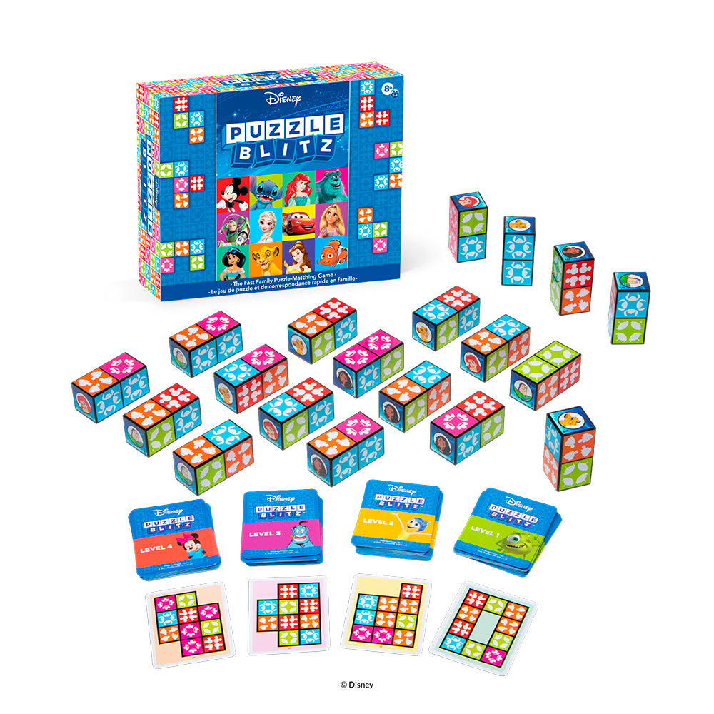 Jeu Puzzle Blitz Disney - Version bilingue