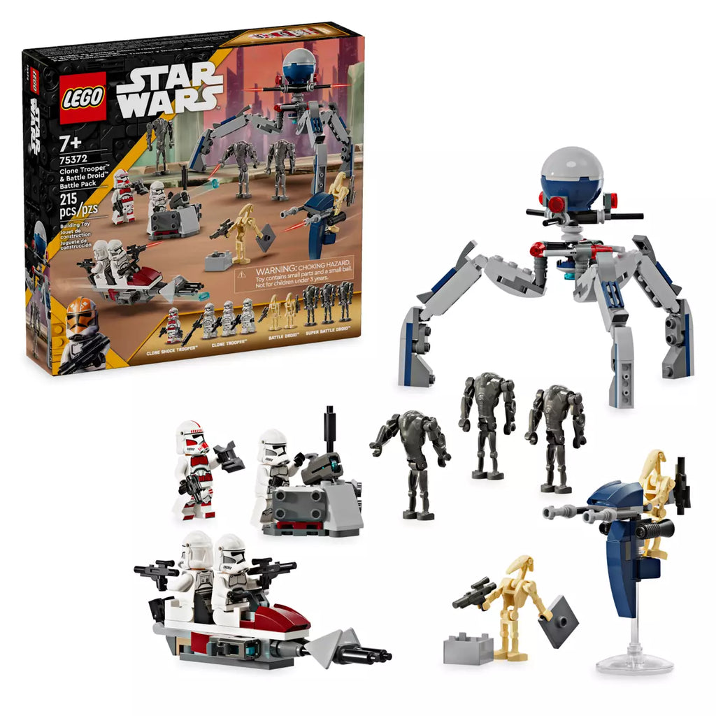 Clone Troopers and Battle Droids Battle Pack