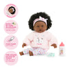 Mon Premier Poupon - Bébé Calin - Caroline avec cheveux 30 cm