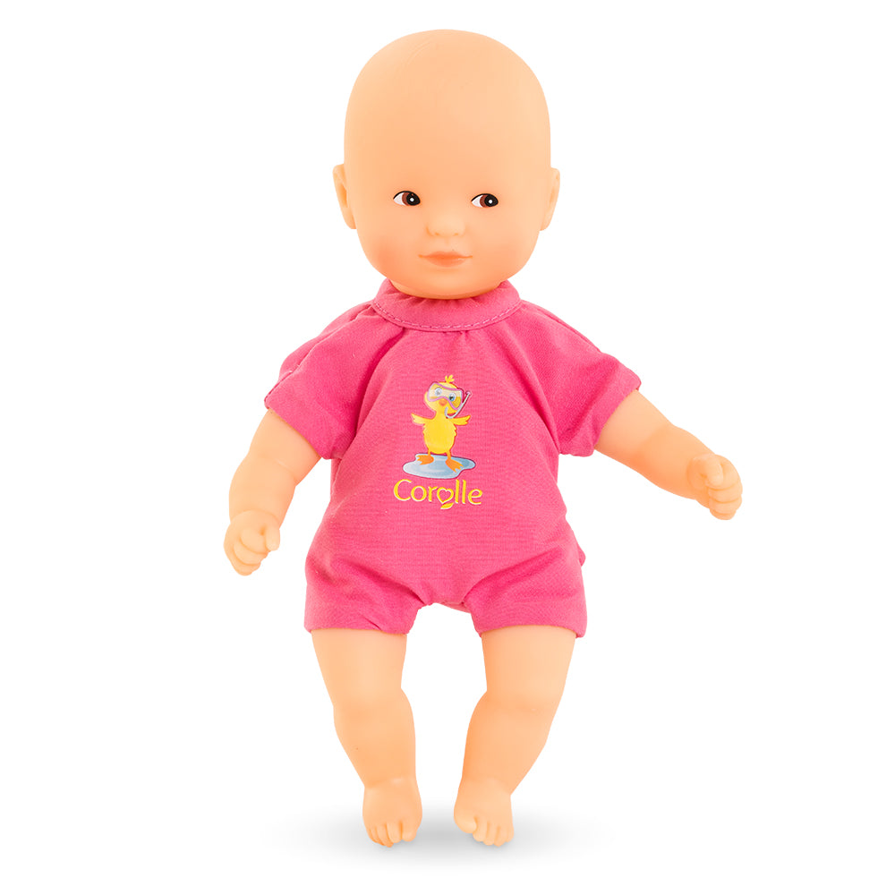 Corolle-My First Baby Doll - Mini Bath - Pink 20 cm