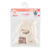 ensemble hiver petit explorateur Corolle - gilet et bonnet en fourrure pour poupées de 36cm