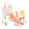 Accessoires 36 cm - Coffret d'accessoires à langer - Tulipes