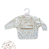 Menoum menoum - long-sleeved bib - flowers and birds