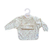 Menoum menoum - long-sleeved bib - flowers and birds