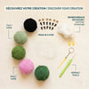 KIT DIY PORTE-CLÉS CROCHET – PETITS POIS