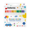 Crayons marqueurs pour enfants DeSerres 18 couleurs | 3ans et + | Chat Perché
