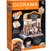 Diorama Boulangerie Mini Boulangerie DIY Buki avec modèle en bois 3D et lumières, kit créatif pour enfants 10 ans et plus.