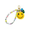 KIT DIY PORTE-CLÉS CROCHET – MOTIF SMILEY