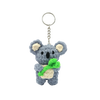 PLUSHY YARN DIT KEYCHAIN KIT - KOALA
