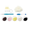 KIT DIY CROCHET FIL PELUCHEUX- ABEILLE