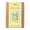 KIT DIY CROCHET FIL PELUCHEUX- GRENOUILLE