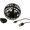 balle volante lumineuse Buki avec télécommande et câble USB pour chargement