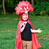Costume enfant - Cape à capuche triceratops (4-5 ans)