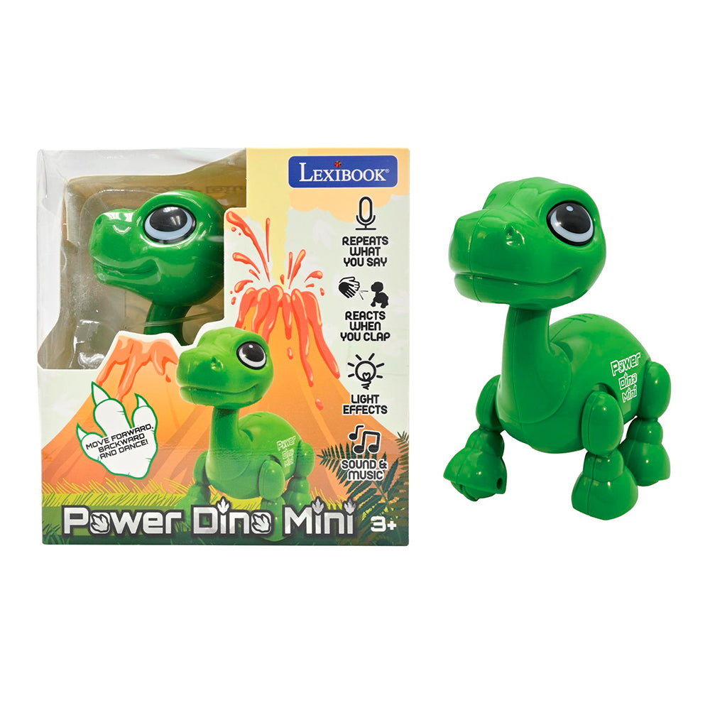 Lexibook - Power Mini - Dino robot with sounds and lights