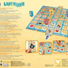 Image du jeu de société Labyrinthe Stitch illustrant le plateau et les cartes d'action.