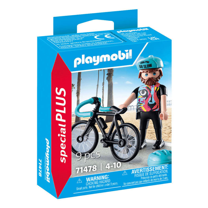 Playmobil 71478 Paul le cycliste