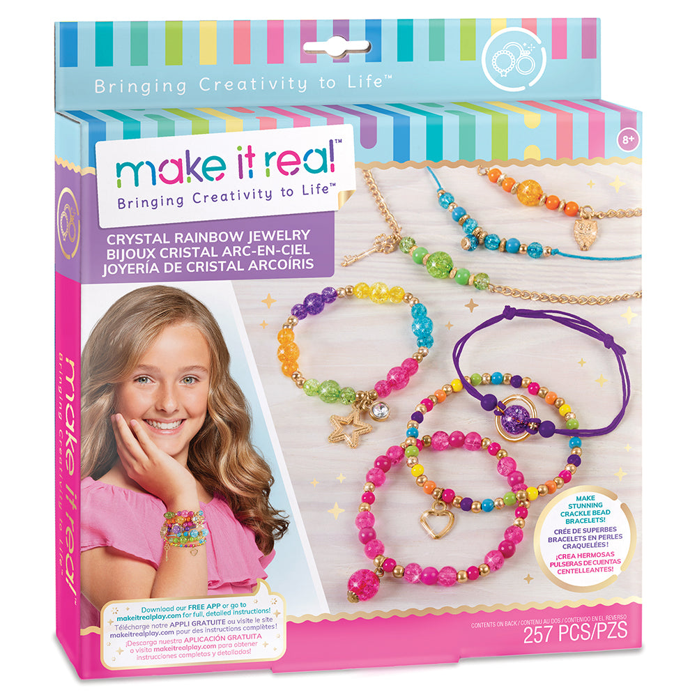 Make it Real- Rainbow Crystal Jewelry