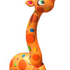 girafe à jets d'eau Banzai gonflable coloré pour jardin, parfait pour les jeux d'été.
