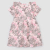 Miles the Label - Robe rose pâle à imprimé léopards 24m