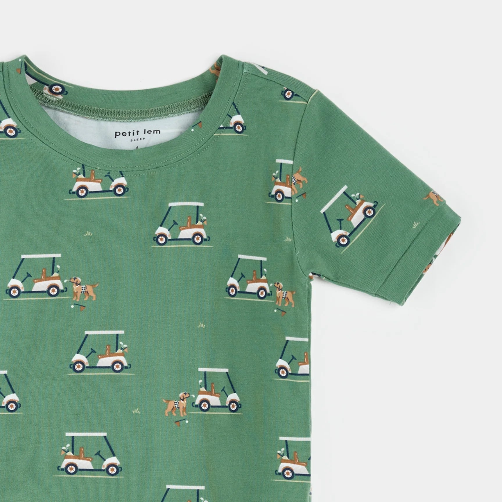 Golf car pyjamas, 3 years old
